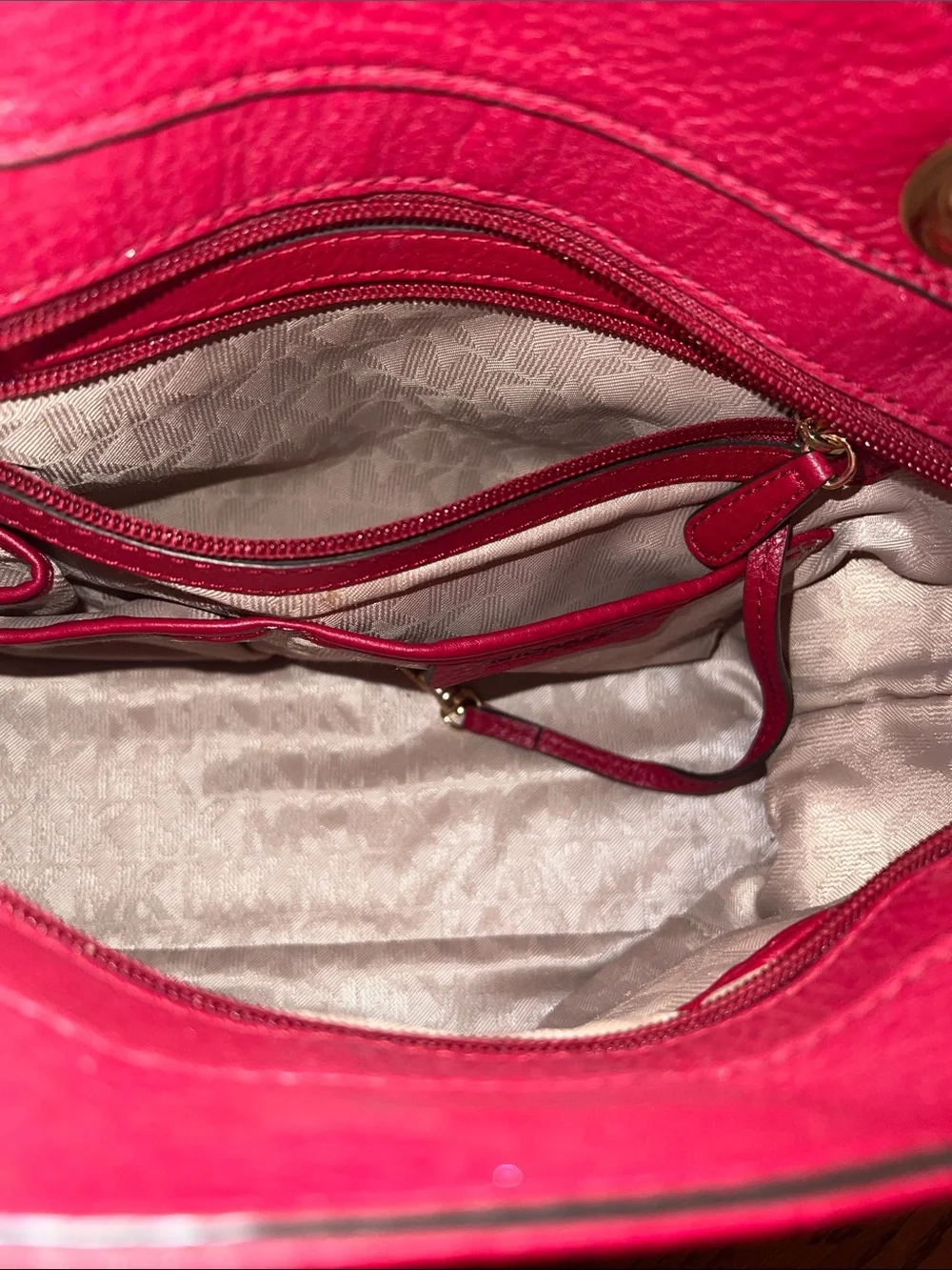 Michael Kors Zippered Top Tote Shoulder Bag EEEUC